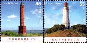 Sellos: 232466 MNH ALEMANIA FEDERAL 2009 FAROS